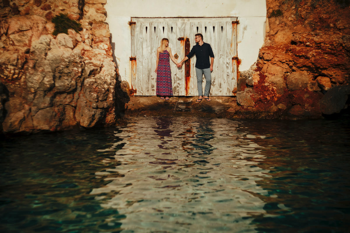 fotograf ślubny na plener zagraniczny, plener nad morzem, zdjecia ślubne w hiszpanii, zdjęcia w grecji